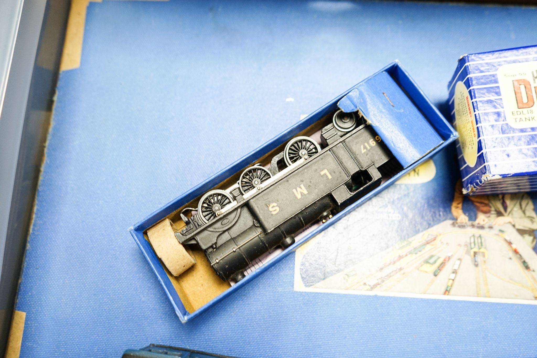 Hornby Dublo , including a set EDP2 and a goods set, largely boxed